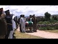 Inhumation de nelson mandela  qunu le village de son enfance