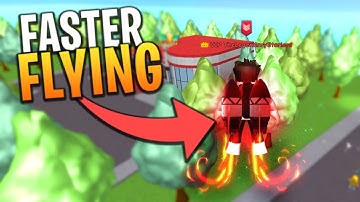*NEW UPDATE* FASTER FLYING SPEED in SUPER POWER TRAINING SIMULATOR (Roblox)