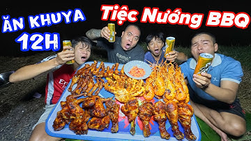 Buổi tối thư giãn cùng Thánh Xàm mở tiệc nướng BBQ giữa đồng