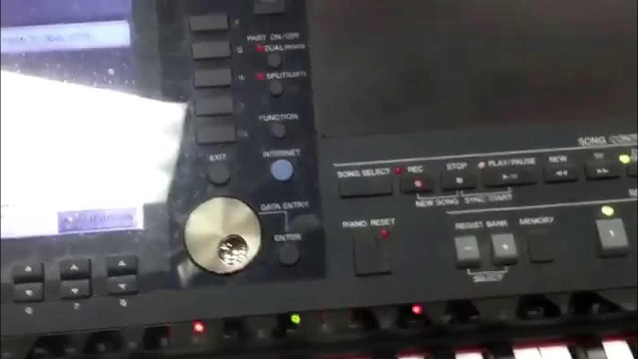 How to record voice and piano on clavinova YouTube