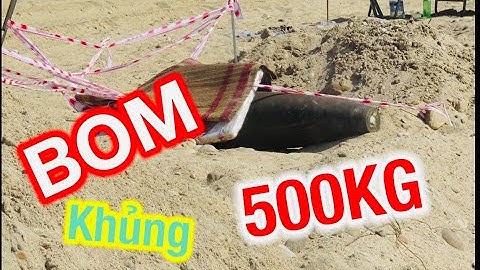 Phát hiện bom khủng 500kg dưới lòng sông Trà Khúc, Quảng Ngãi