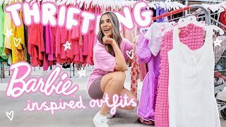 THRIFTING like BARBIE for a day *from a girl who never wears pink*