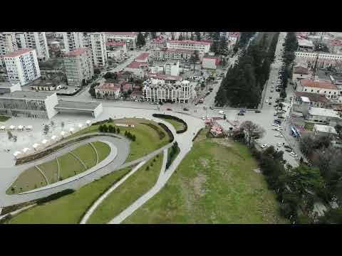 Город Зугдиди (Грузия) за 90 секунд.