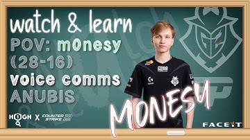 m0NESY (28-16) VOICE COMMS (Anubis) | FACEIT Ranked | Aug 22, 2024 #cs2 #pov|  CS2