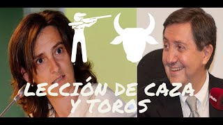 Jimenez Losantos da una lección sobre la caza y los toros a la vicepresidenta Teresa Ribera