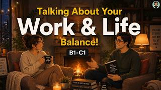 How to Balance Your Work and Life for a better Living | Real English Conversation