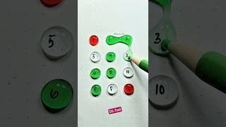 Number matching challenge 😱#games #art #maths #line #drawing #shorts