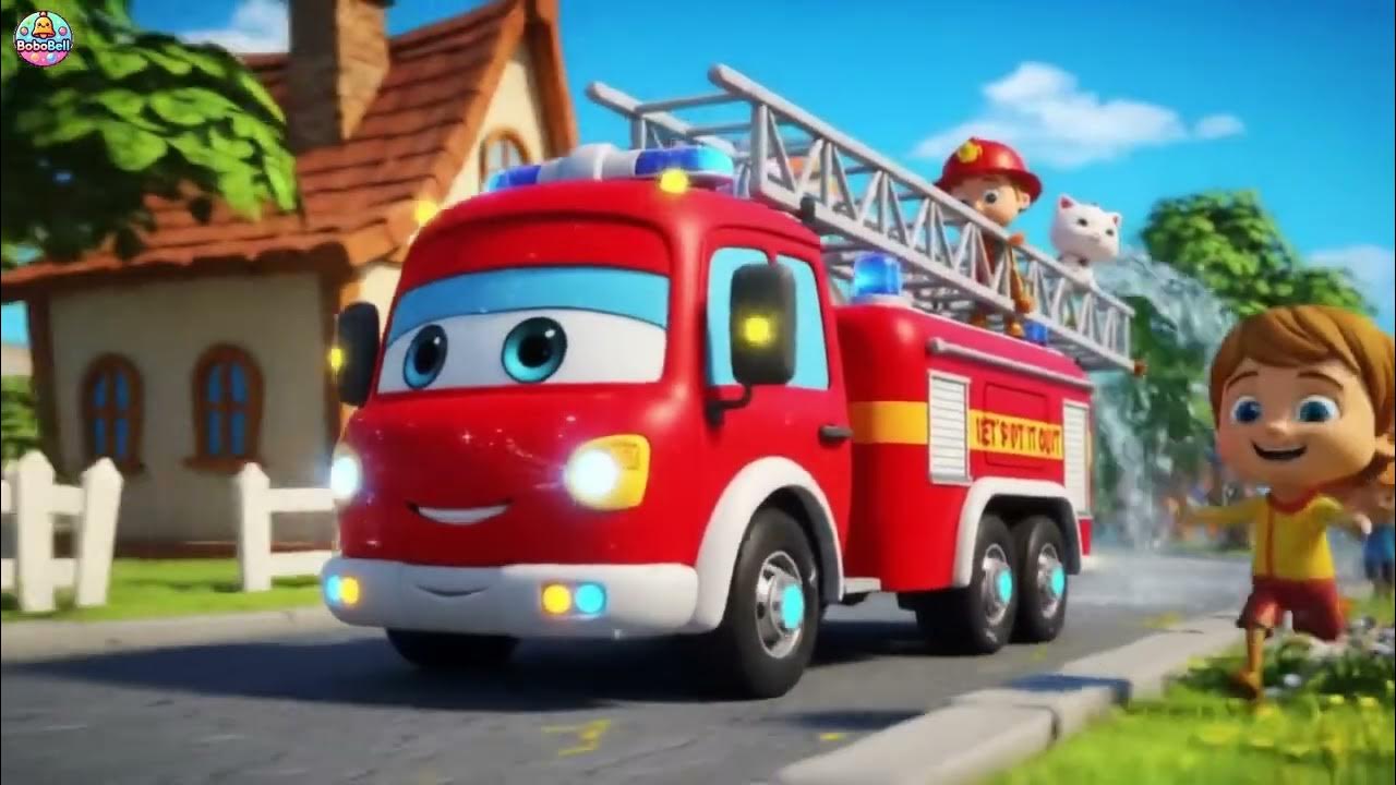 ππ₯ The Wheels on the Fire Truck | Fun Action Song for Kids | Sing & Learn #bobobell ππ₯ The Wheels on the Fire Truck | Fun Action Song for Kids | Sing & Learn #bobobell
