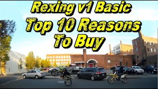 Rexing v1 Basic - Top 10 Reasons to Buy | Dash Cam 1080p