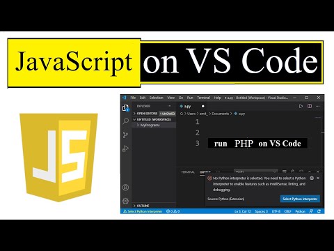 How to create JavaScript project on VS Code