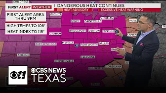 Most of North Texas under an excessive heat warning Friday thumbnail