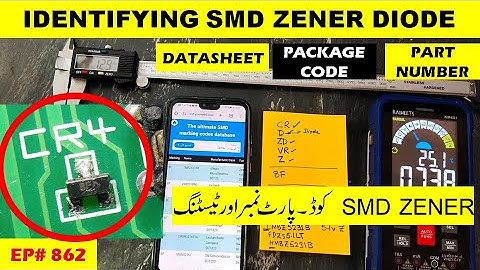 {862} SMD zener diode Identification