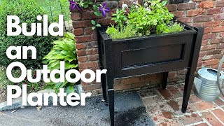 Build a Classic Planter Box - Jon Peters Woodworking Project