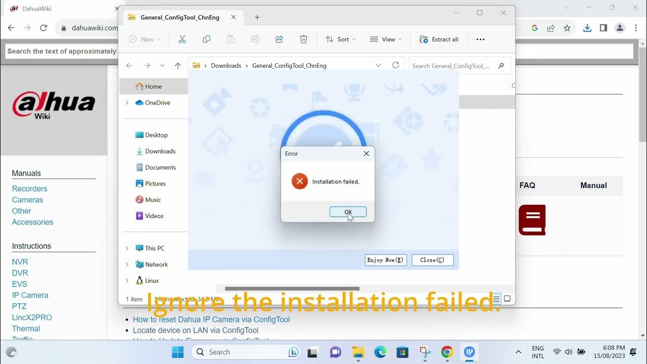 HowTo Login to the Cameras  Interface For Dahua NVR's YouTube