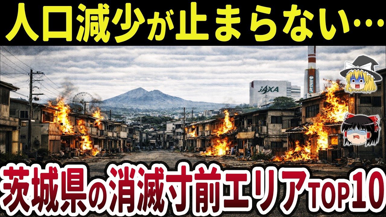 [На грани исчезновения] [Японская география] Исчезнут ли они через 20 лет?! 10 муниципалитетов пр...