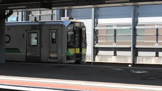 普通列車2525D H100形　帯広駅発車