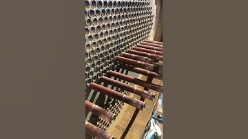 Condenser tube removal - Armstrong HDP Tube Puller