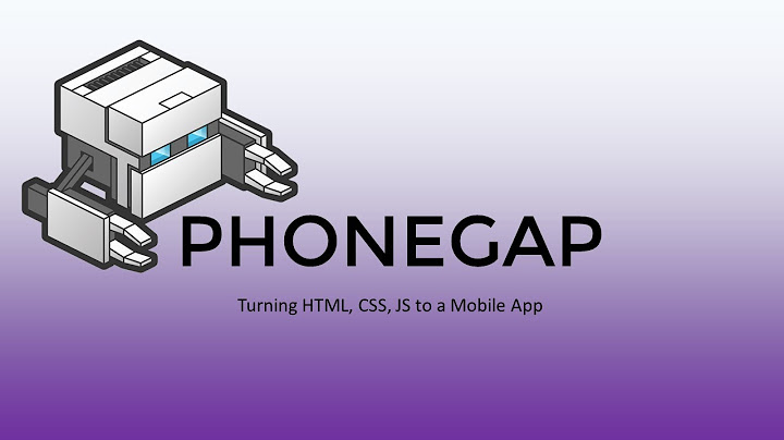 PHONEGAP Tutorial - Turning HTML, CSS, JS to a Mobile App (Tagalog?)