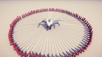 100x HARPOONER vs EVERY UNIT l l Totally Accurate Battle Simulator