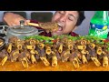 Mutton asmr  mutton cutting 25kg mutton nalli  mutton marrow with rice mutton eating challenge