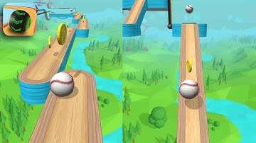 Going Balls 🏀 Gameplay (iOS, Android) Level 733 & 734