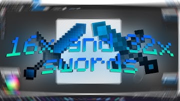 HOW TO MAKE 16x AND 32x SWORDS FOR TEXTURE PACKS!