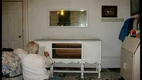 Time Lapse Painting the Ugly Dresser