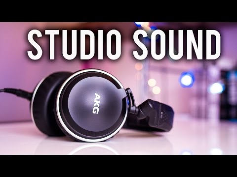 New AKG K182 Studio Headphones - They are AWESOME!