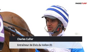 Charles Cuiller, entraîneur de Elvis du Vallon (14/05 à Caen)