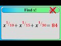 Nice Square Root Math Simplification | Find the Value of X