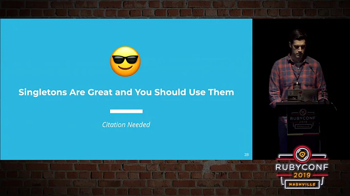 RubyConf 2019 - The Singleton Module and Its Patte...