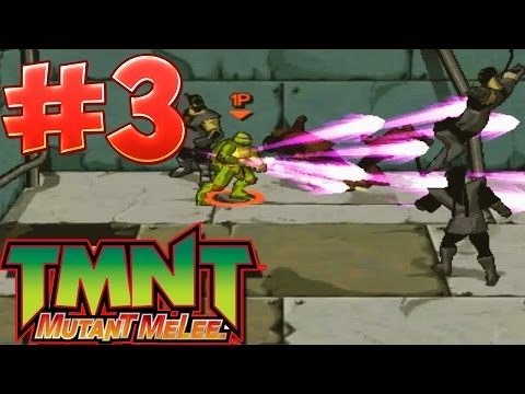 Видео: "TMNT 3: Mutant Melee" - Прохождение #3 (Простой Ороку Саки) - ЗА ДОНАТЕЛЛО №1