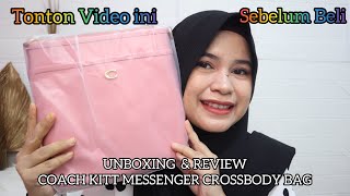 #UNBOXINGPRODUKMAMA | COACH KITT MESSENGER CROSSBODY | REVIEW & UNBOXING screenshot 5
