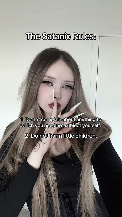 The Satanic Rules of the Earth by Anton Lavey #satanicbible #satanism #satanist #lavey #antonlavey