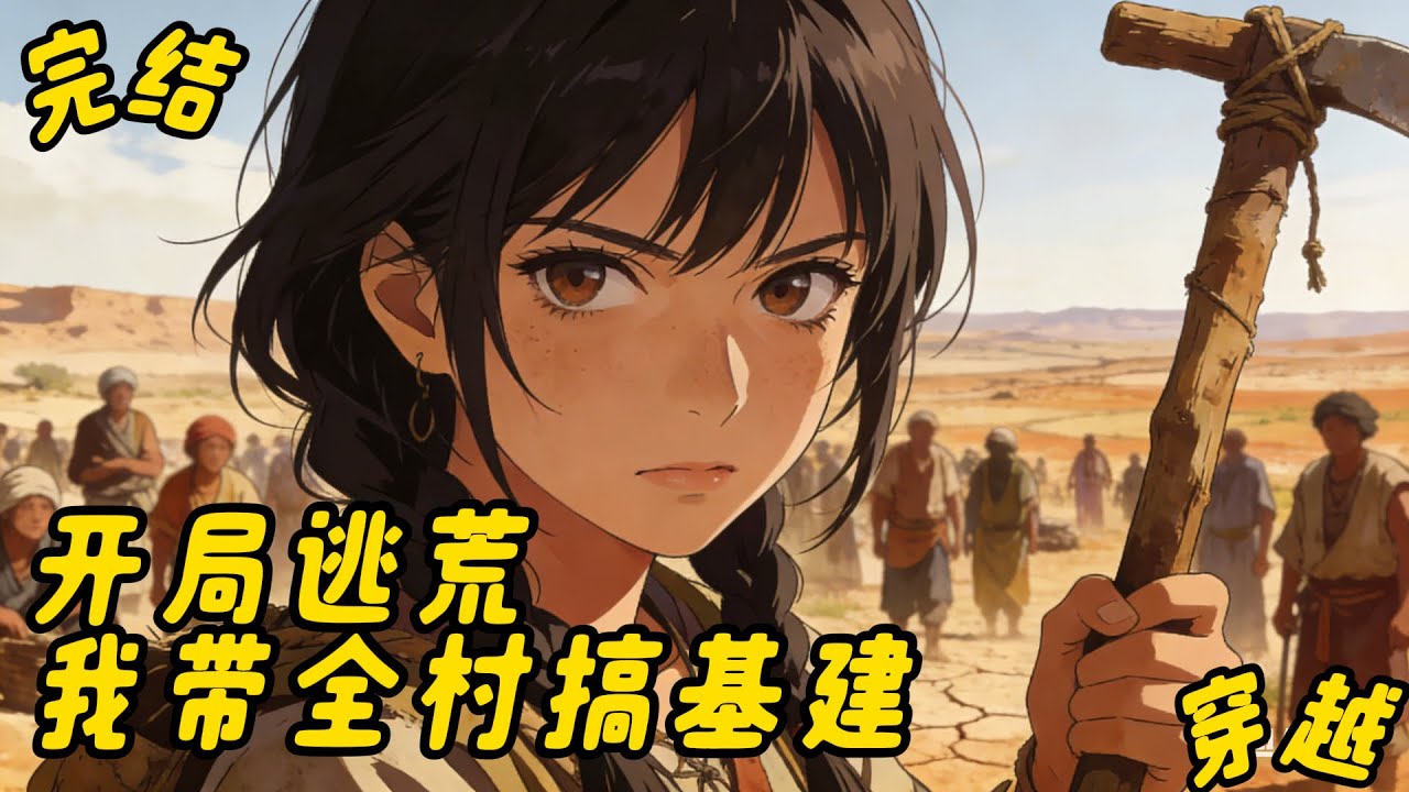 已完结《开局逃荒，我带全村搞基建》穿越+乱世+逃荒+基建+女主+成长流 一次反抗，让女主失去双亲；一场大旱，让百姓流离失所；一场战争，绝望与希望共存；一桩桩、一件件，即是天灾又是人祸……