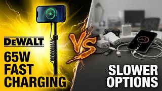 Dewalt 65W MagSafe Charging Stand That Actually Works! DXMA2040008