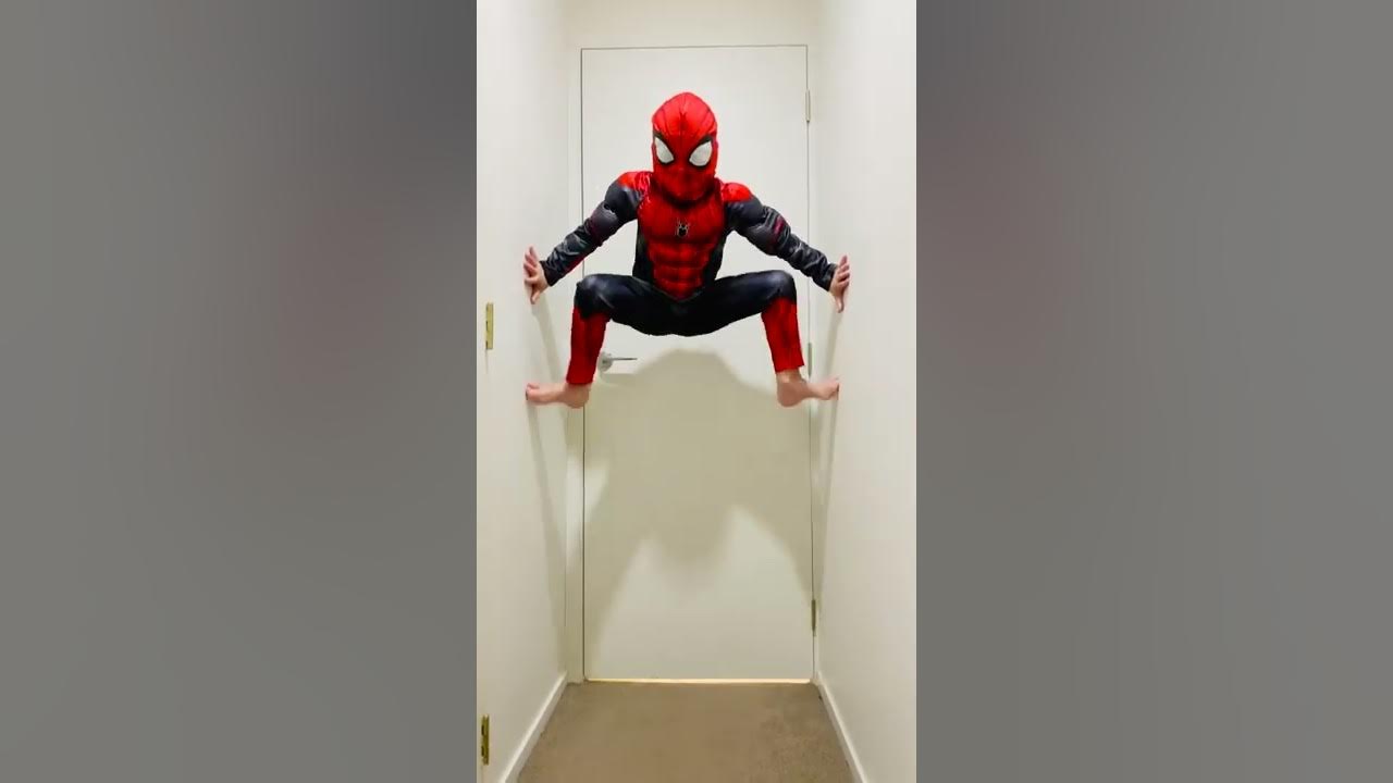Louis Spider Man howto climb up the wall like Spider Man YouTube
