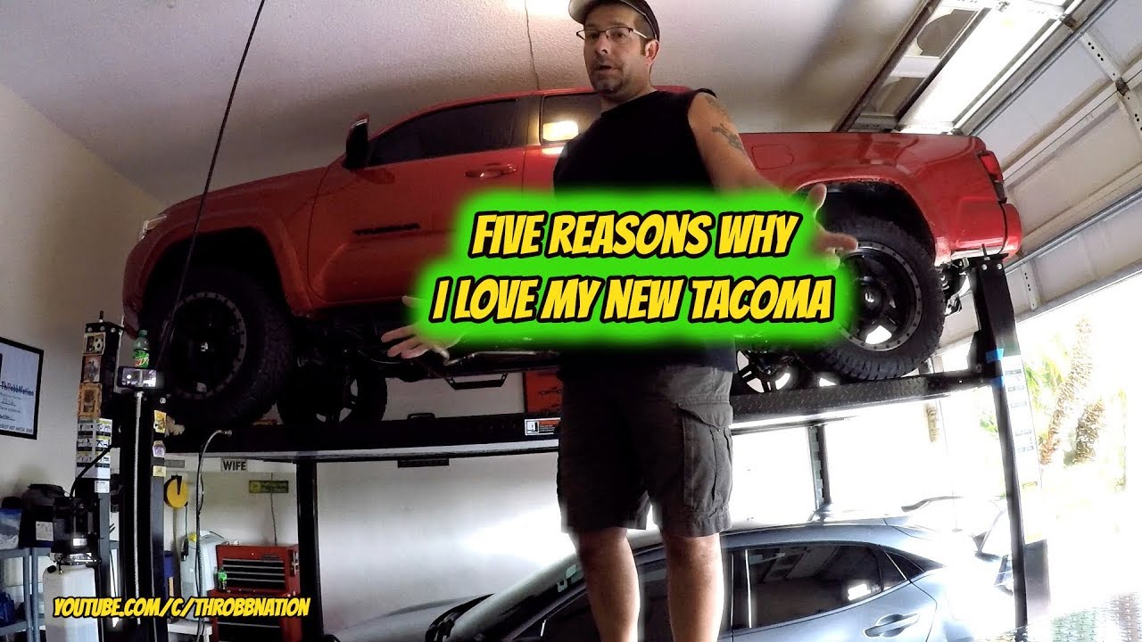 Five Things I Love About My New Tacoma - YouTube