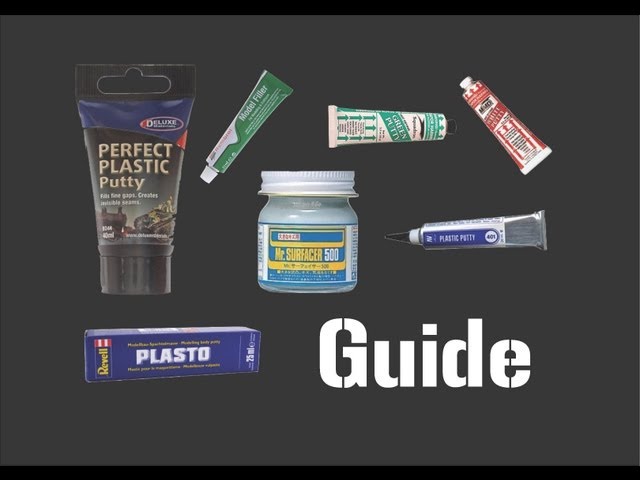Scale Model Modelling Fillers & Putty Review Part 1 