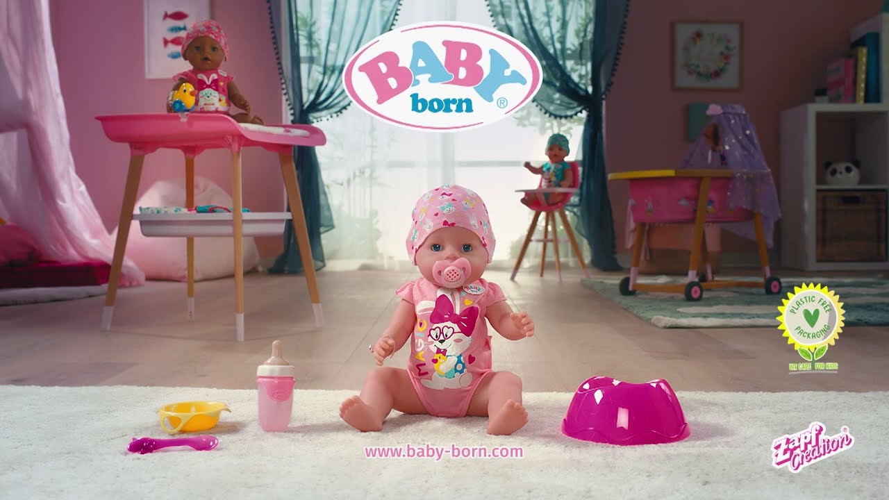 BABY born Magic 43 cm + BABY born Schrank mit Wetterente - YouTube