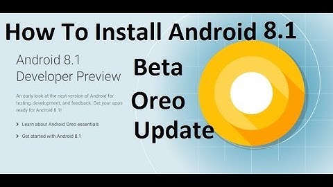 Android 8.1 Beta Update Developer Preview| How To Install In Nexus 6P/Nexus 5x