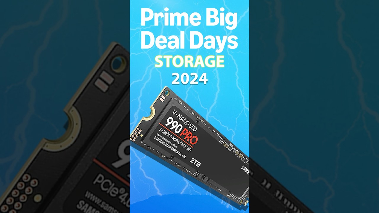 Best prime day PC deals 2024 SSD  