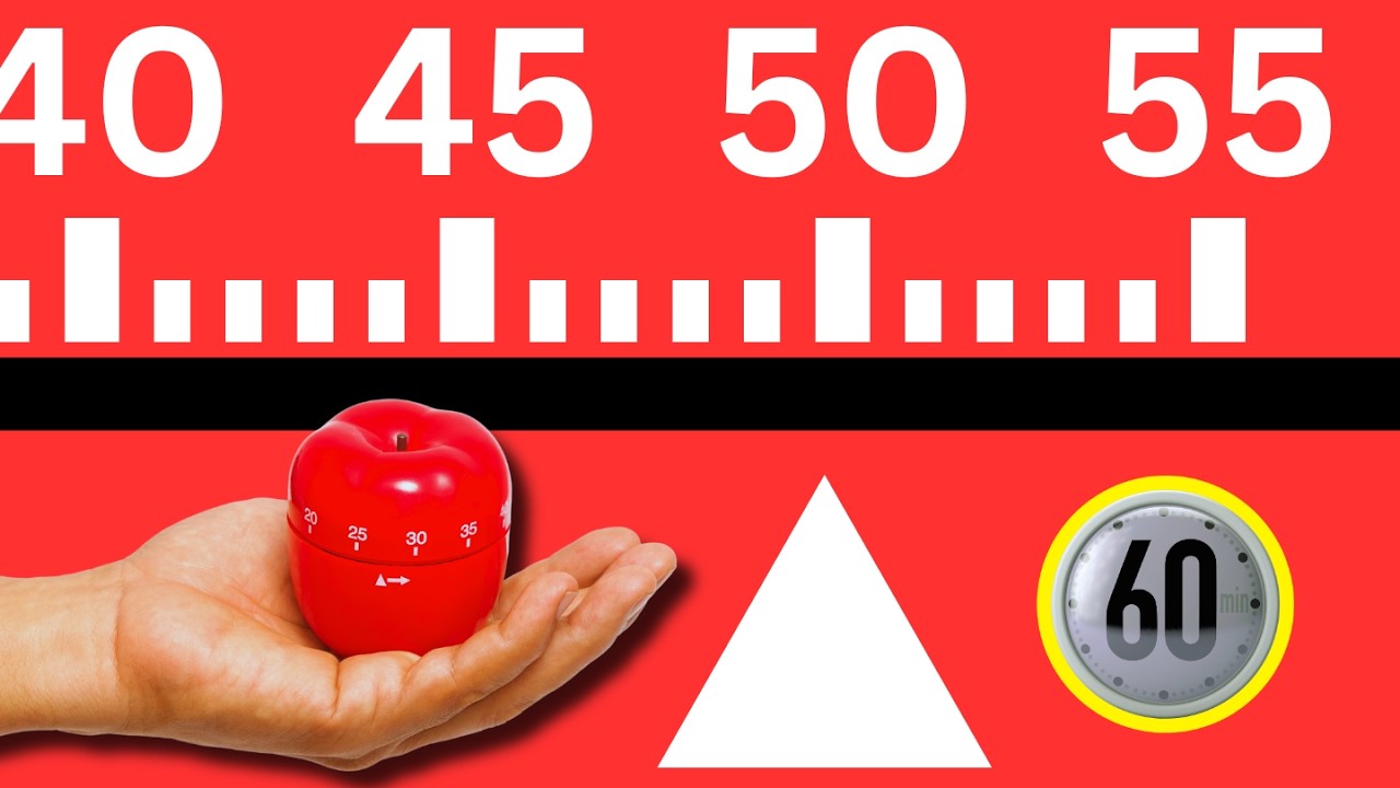 Apple Timer - 1 Hour Countdown timer - YouTube