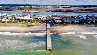 Crystal Pier Drone Footage || Wrightsville Beach, NC || Surf Competition