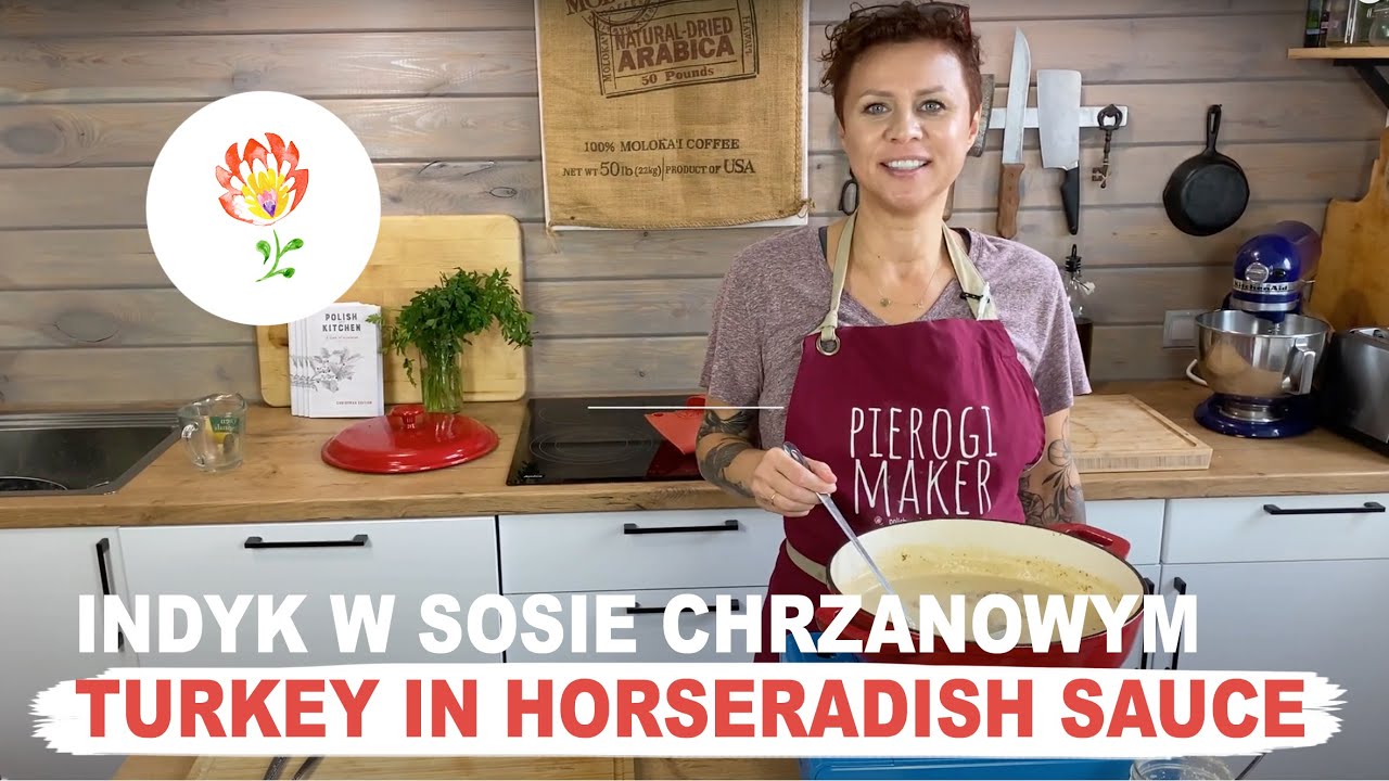 Polish dinner - TURKEY IN HORSERADISH SAUCE - Polish Your Kitchen