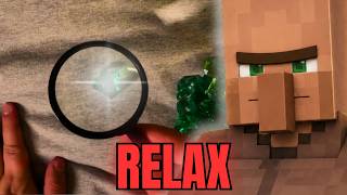 Minecraft ASMR: Villager Counts His Emeralds Before Bed Time
