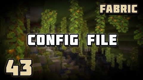 Config File - Fabric Modding Minecraft 1.21.1 | #43
