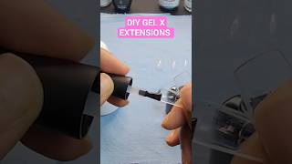 DIY AMAZON GEL X EXTENSIONS NAILS AT HOME #gelnails #gelxnails #diynails