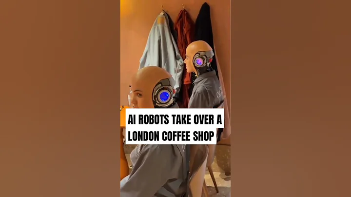 AI Robots take over a coffee shop in London