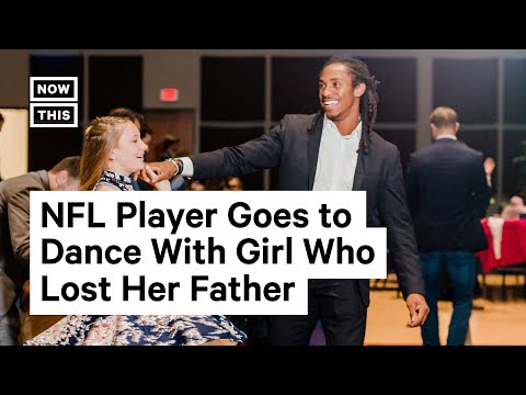 NFL Player Anthony Harris Steps in for Daddy-Daughter Dance